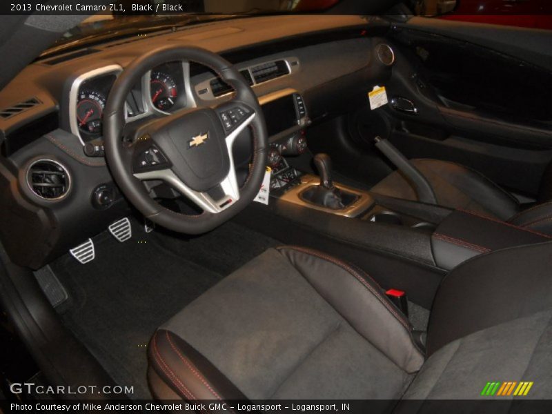 Black / Black 2013 Chevrolet Camaro ZL1