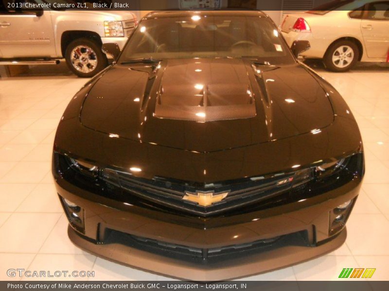 Black / Black 2013 Chevrolet Camaro ZL1