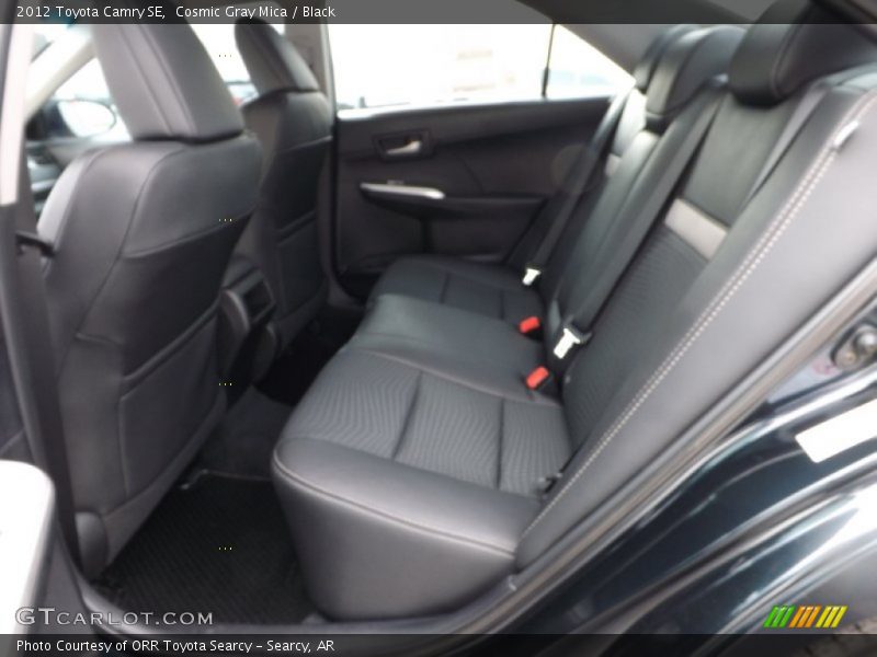 Cosmic Gray Mica / Black 2012 Toyota Camry SE