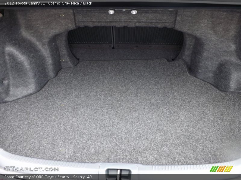 Cosmic Gray Mica / Black 2012 Toyota Camry SE