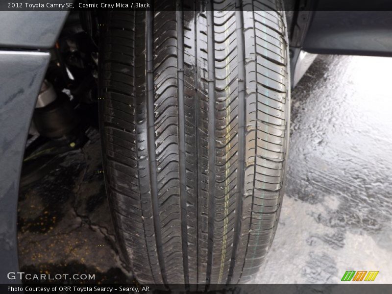 Cosmic Gray Mica / Black 2012 Toyota Camry SE