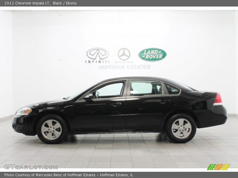 Black / Ebony 2011 Chevrolet Impala LT