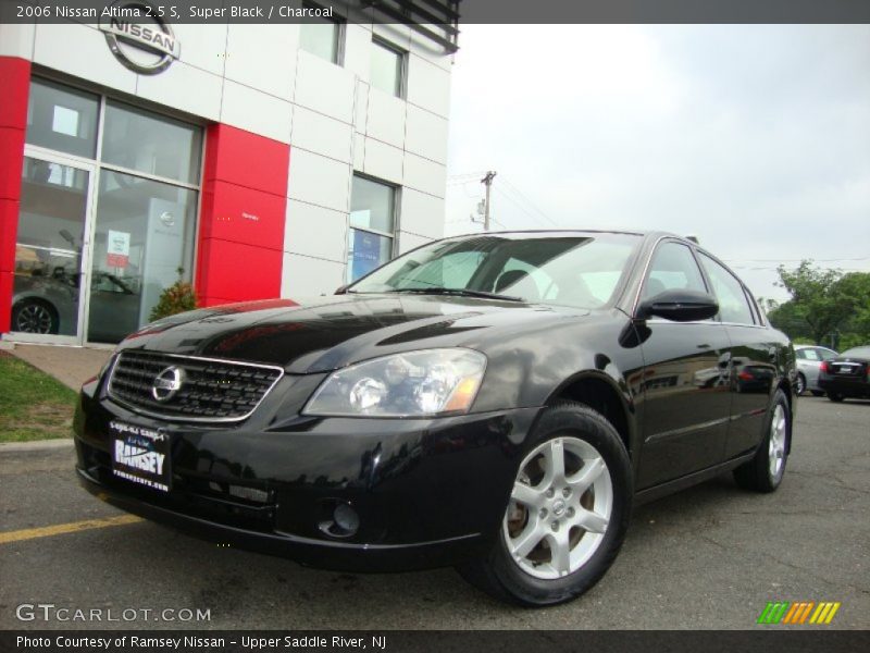 Super Black / Charcoal 2006 Nissan Altima 2.5 S