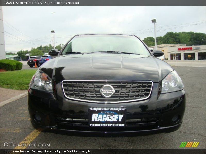 Super Black / Charcoal 2006 Nissan Altima 2.5 S
