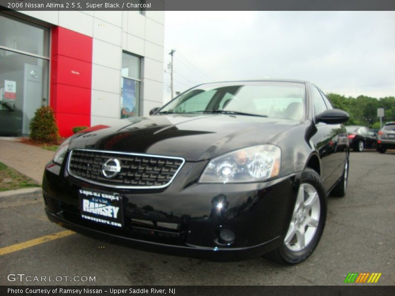Super Black / Charcoal 2006 Nissan Altima 2.5 S