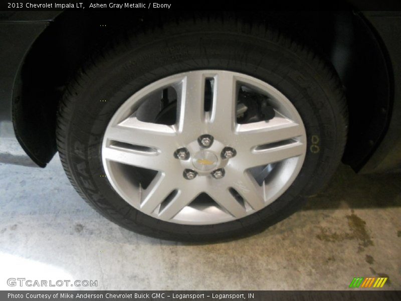 Ashen Gray Metallic / Ebony 2013 Chevrolet Impala LT