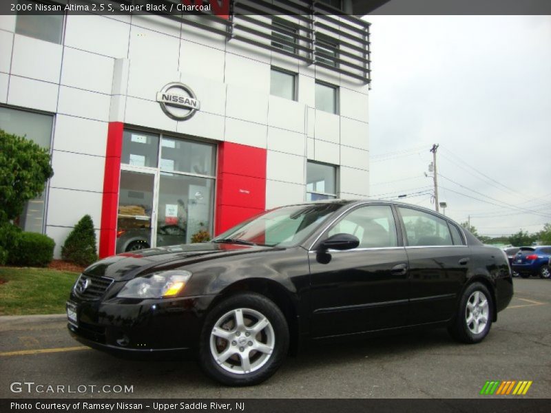 Super Black / Charcoal 2006 Nissan Altima 2.5 S