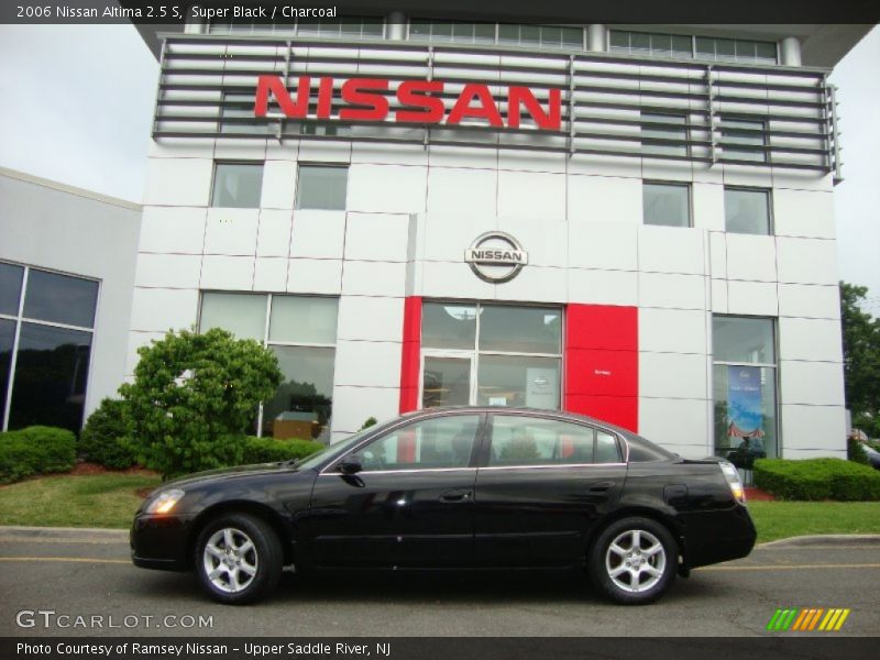 Super Black / Charcoal 2006 Nissan Altima 2.5 S
