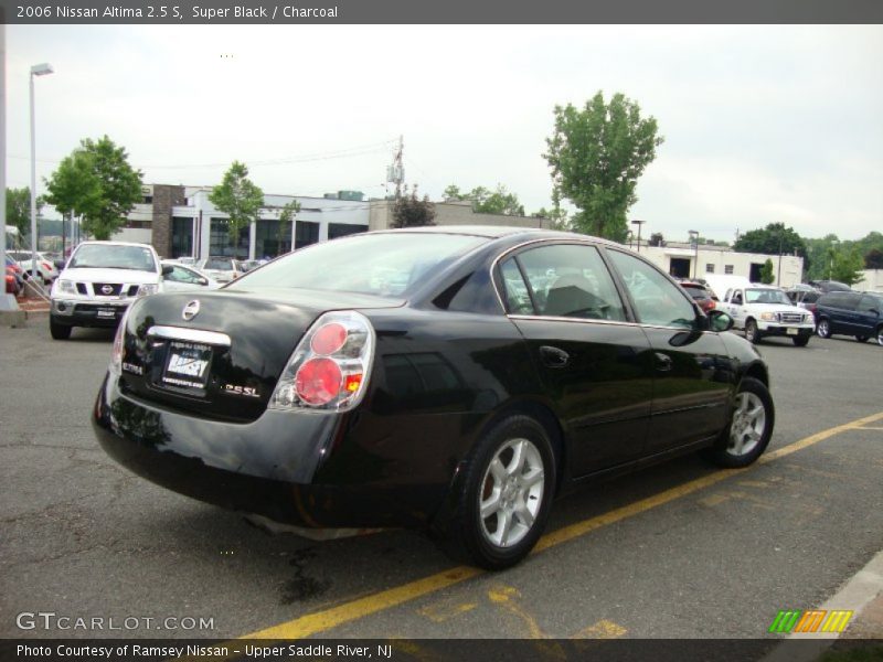 Super Black / Charcoal 2006 Nissan Altima 2.5 S