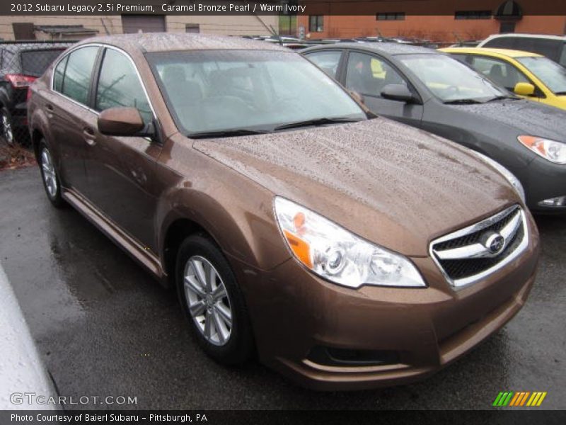 Caramel Bronze Pearl / Warm Ivory 2012 Subaru Legacy 2.5i Premium