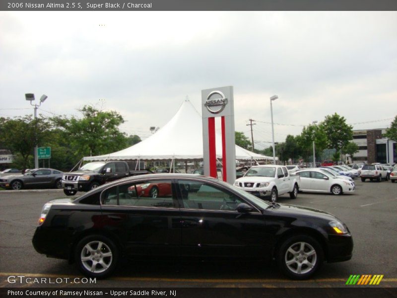 Super Black / Charcoal 2006 Nissan Altima 2.5 S