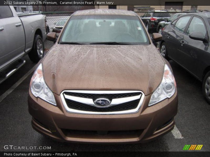 Caramel Bronze Pearl / Warm Ivory 2012 Subaru Legacy 2.5i Premium