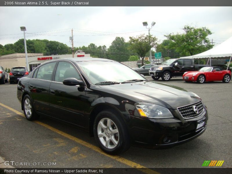 Super Black / Charcoal 2006 Nissan Altima 2.5 S
