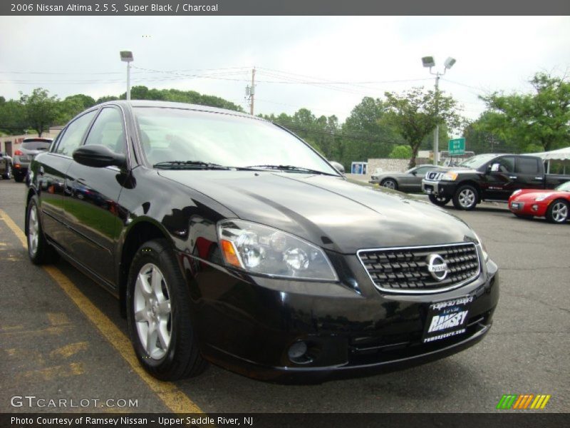 Super Black / Charcoal 2006 Nissan Altima 2.5 S