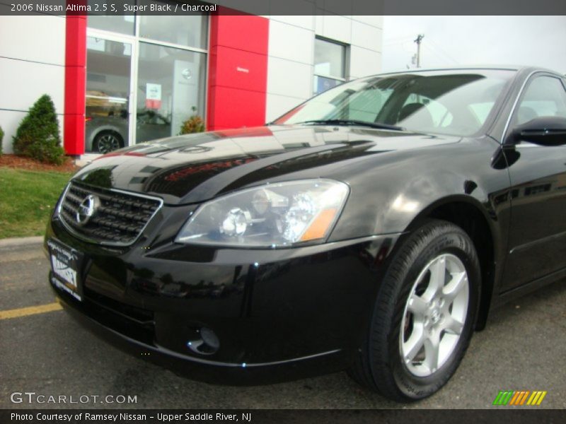 Super Black / Charcoal 2006 Nissan Altima 2.5 S