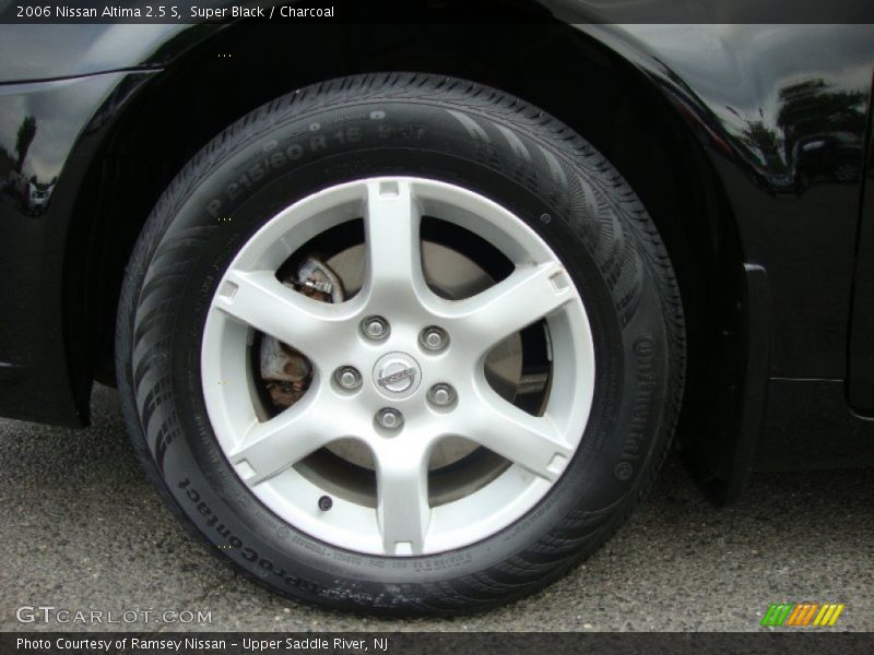 Super Black / Charcoal 2006 Nissan Altima 2.5 S