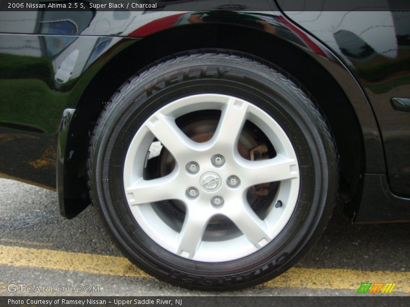 Super Black / Charcoal 2006 Nissan Altima 2.5 S