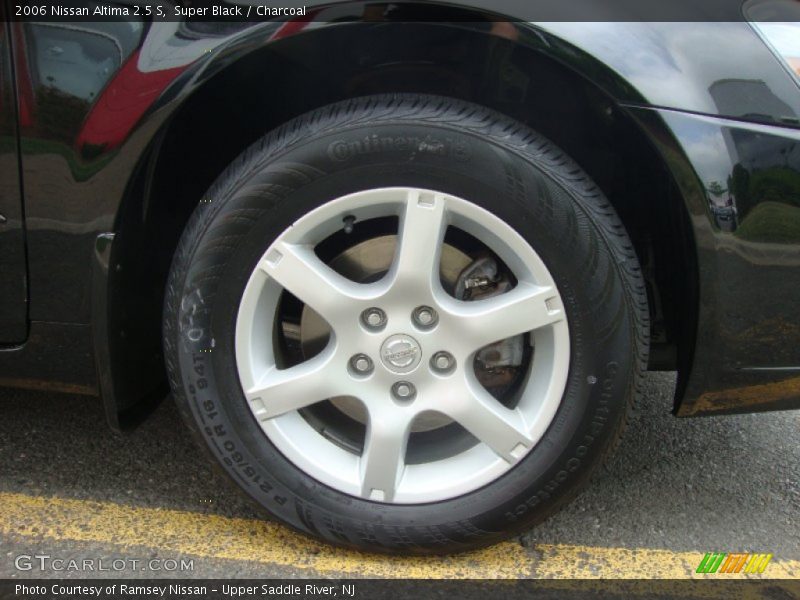 Super Black / Charcoal 2006 Nissan Altima 2.5 S