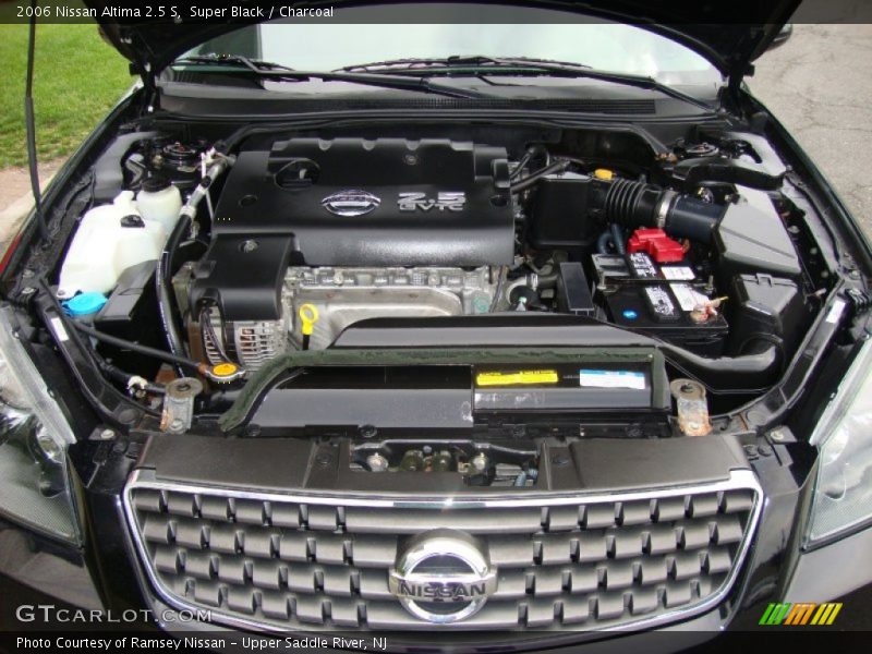 Super Black / Charcoal 2006 Nissan Altima 2.5 S