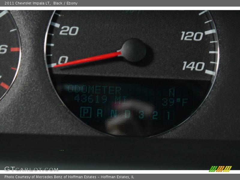 Black / Ebony 2011 Chevrolet Impala LT