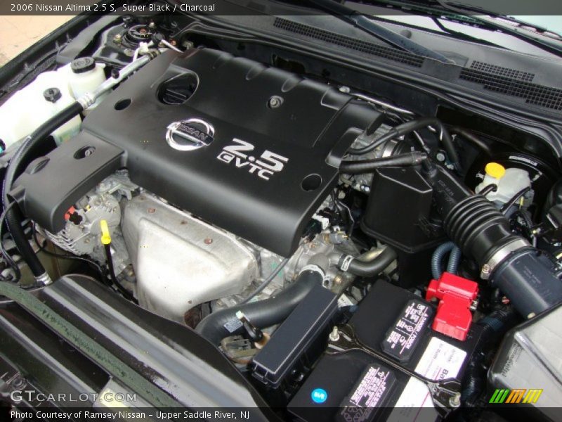 Super Black / Charcoal 2006 Nissan Altima 2.5 S