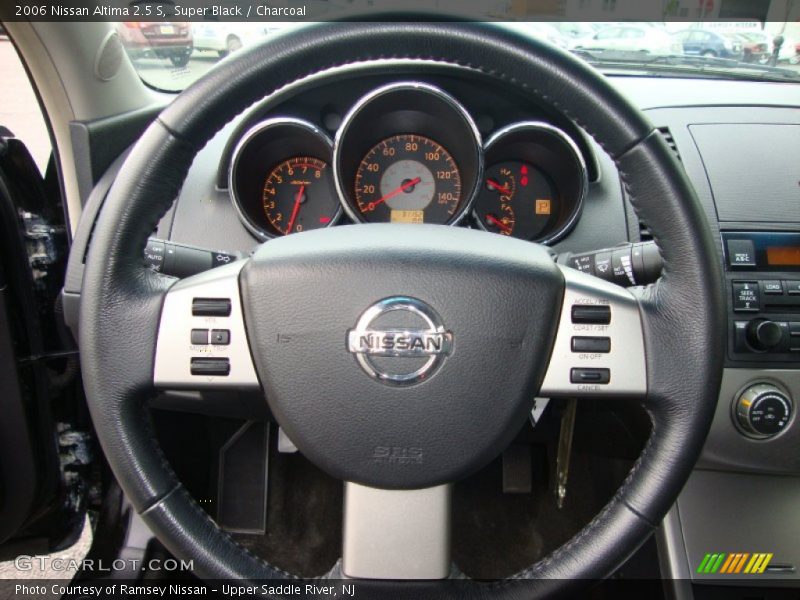 Super Black / Charcoal 2006 Nissan Altima 2.5 S