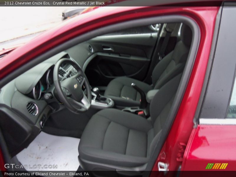 Crystal Red Metallic / Jet Black 2012 Chevrolet Cruze Eco