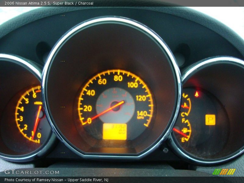 Super Black / Charcoal 2006 Nissan Altima 2.5 S