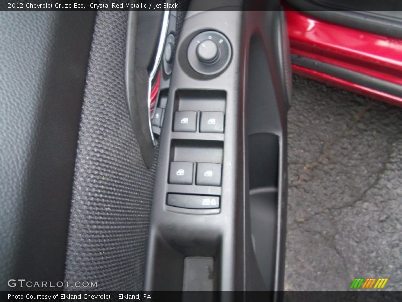Crystal Red Metallic / Jet Black 2012 Chevrolet Cruze Eco