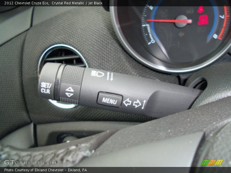Crystal Red Metallic / Jet Black 2012 Chevrolet Cruze Eco