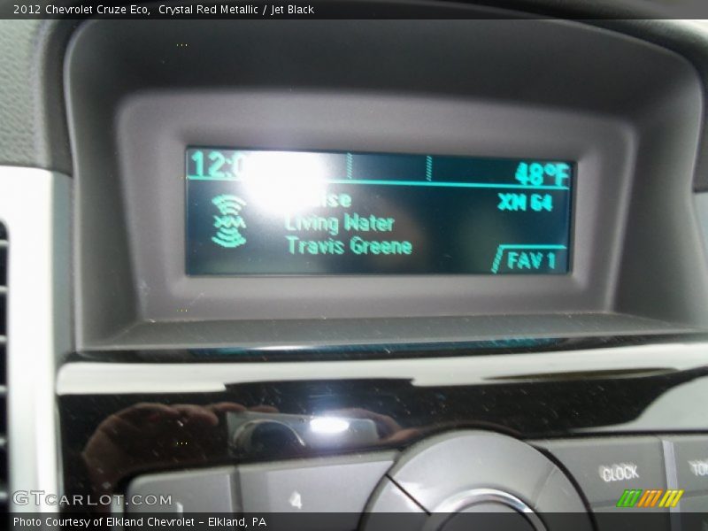 Crystal Red Metallic / Jet Black 2012 Chevrolet Cruze Eco