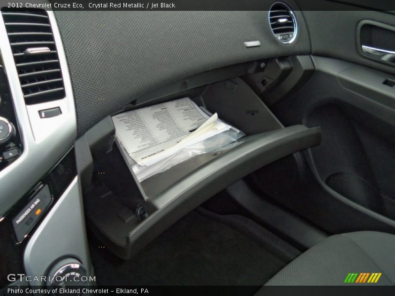 Crystal Red Metallic / Jet Black 2012 Chevrolet Cruze Eco