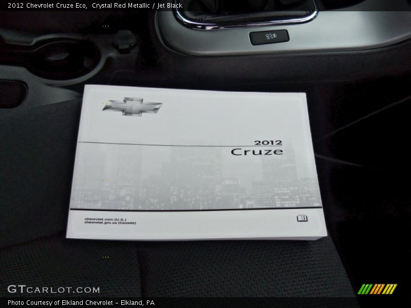 Crystal Red Metallic / Jet Black 2012 Chevrolet Cruze Eco