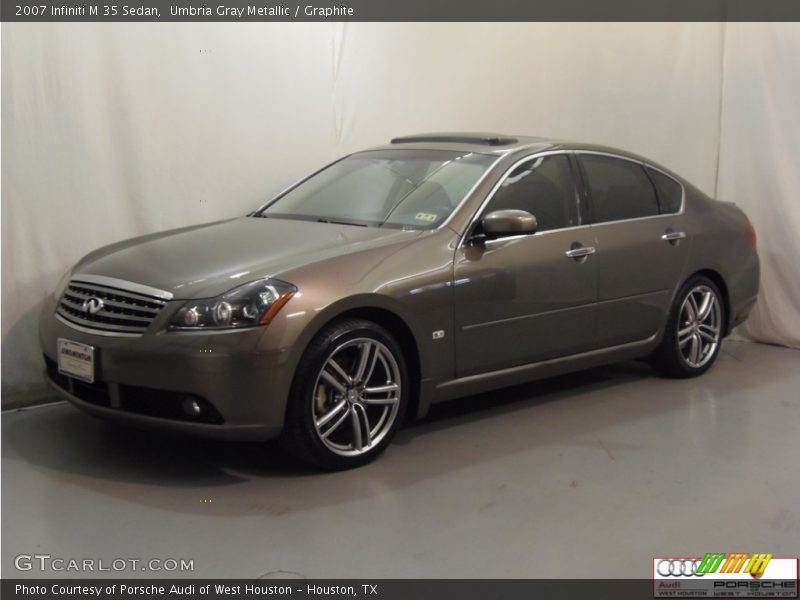 Umbria Gray Metallic / Graphite 2007 Infiniti M 35 Sedan