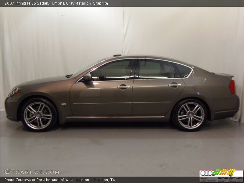 Umbria Gray Metallic / Graphite 2007 Infiniti M 35 Sedan