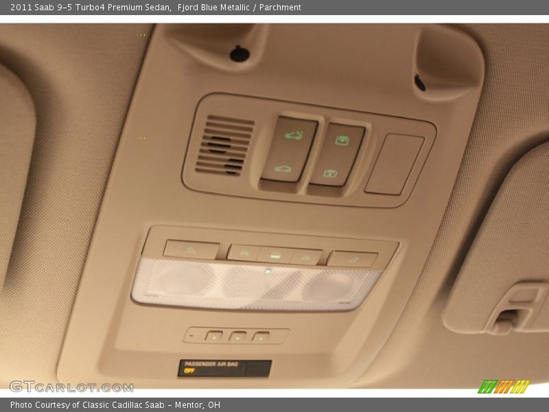 Fjord Blue Metallic / Parchment 2011 Saab 9-5 Turbo4 Premium Sedan