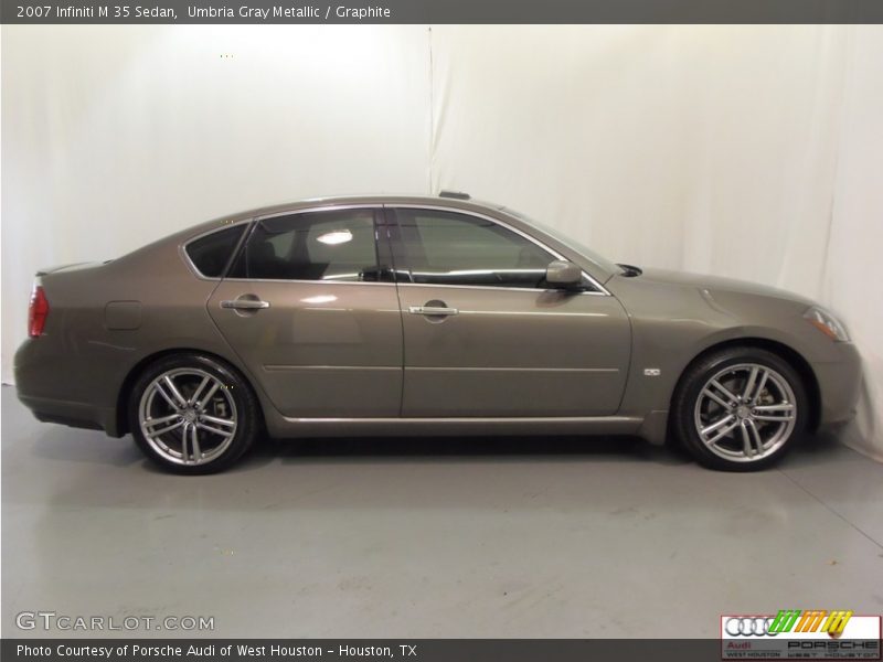 Umbria Gray Metallic / Graphite 2007 Infiniti M 35 Sedan