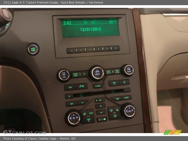 Fjord Blue Metallic / Parchment 2011 Saab 9-5 Turbo4 Premium Sedan
