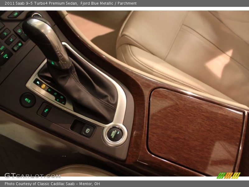 Fjord Blue Metallic / Parchment 2011 Saab 9-5 Turbo4 Premium Sedan