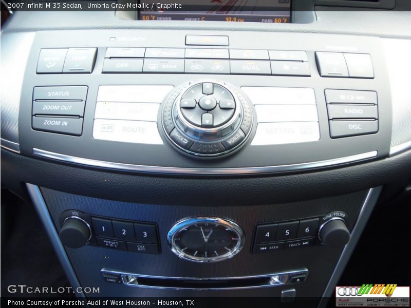 Umbria Gray Metallic / Graphite 2007 Infiniti M 35 Sedan