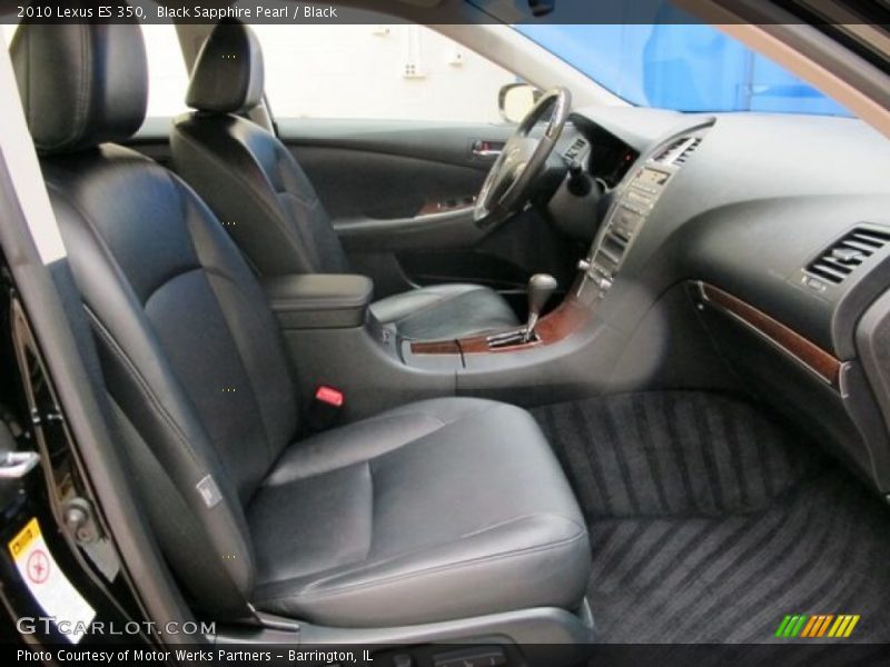 Black Sapphire Pearl / Black 2010 Lexus ES 350