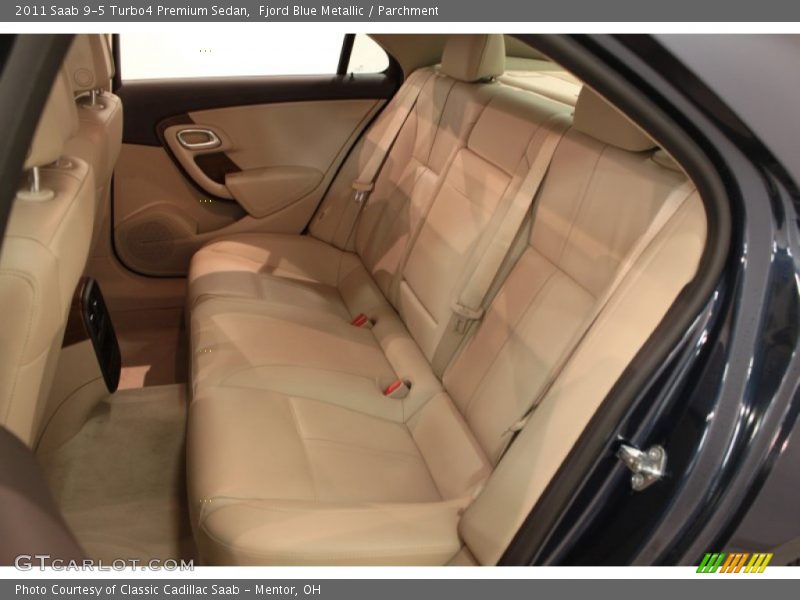 Fjord Blue Metallic / Parchment 2011 Saab 9-5 Turbo4 Premium Sedan