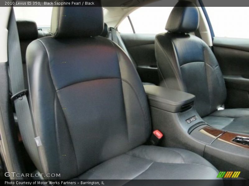 Black Sapphire Pearl / Black 2010 Lexus ES 350
