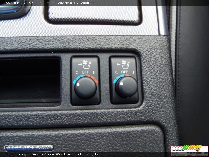 Umbria Gray Metallic / Graphite 2007 Infiniti M 35 Sedan