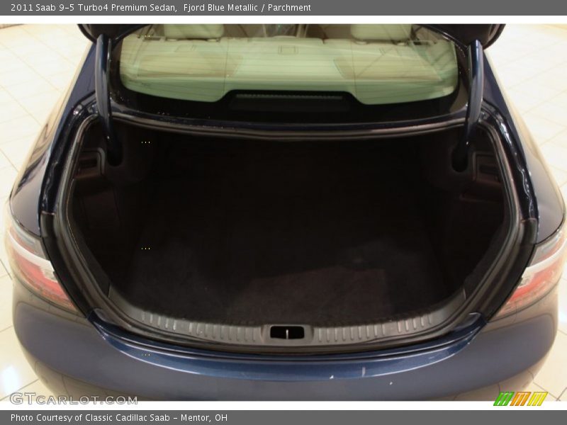 Fjord Blue Metallic / Parchment 2011 Saab 9-5 Turbo4 Premium Sedan