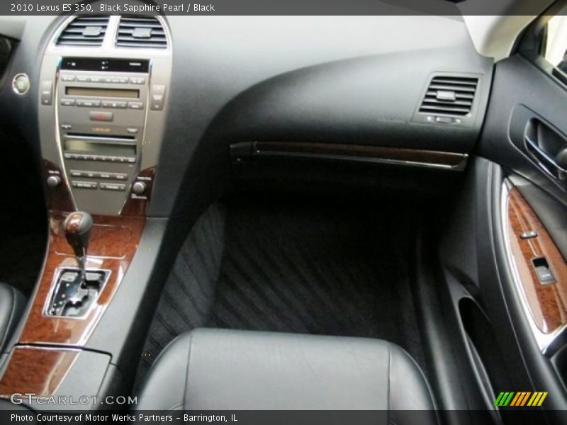 Black Sapphire Pearl / Black 2010 Lexus ES 350