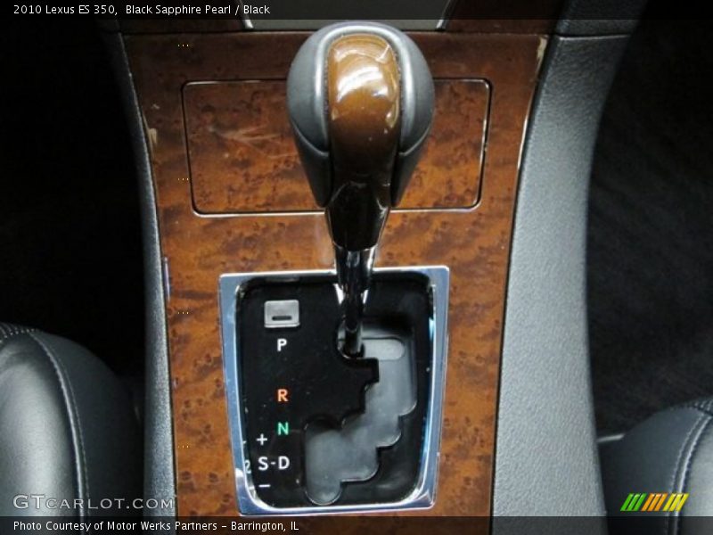 Black Sapphire Pearl / Black 2010 Lexus ES 350