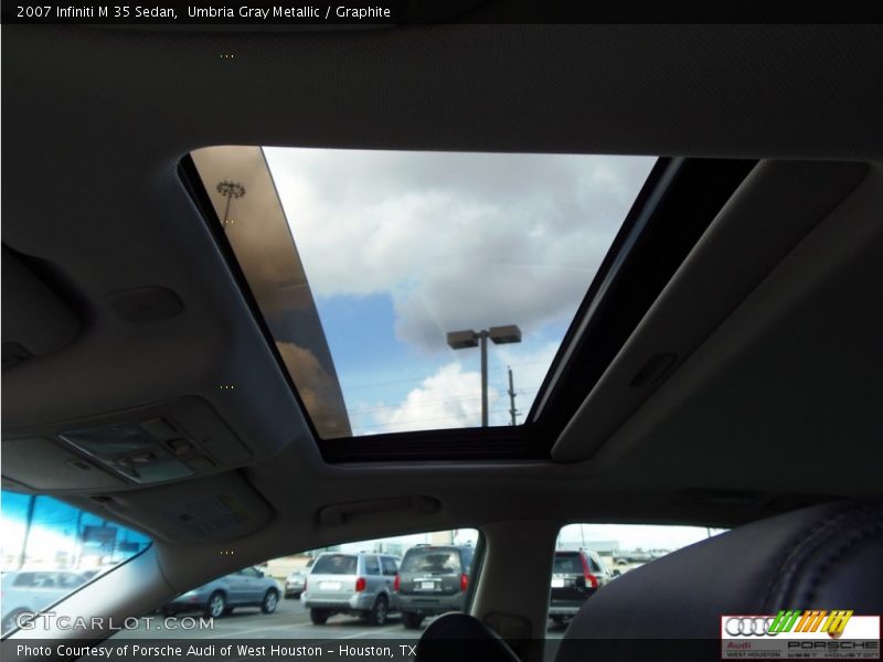 Umbria Gray Metallic / Graphite 2007 Infiniti M 35 Sedan