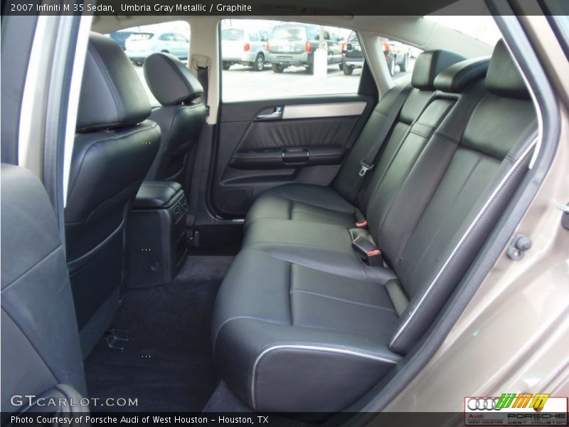 Umbria Gray Metallic / Graphite 2007 Infiniti M 35 Sedan