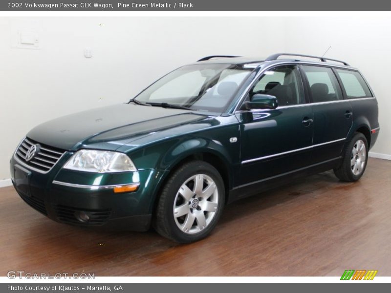 Pine Green Metallic / Black 2002 Volkswagen Passat GLX Wagon
